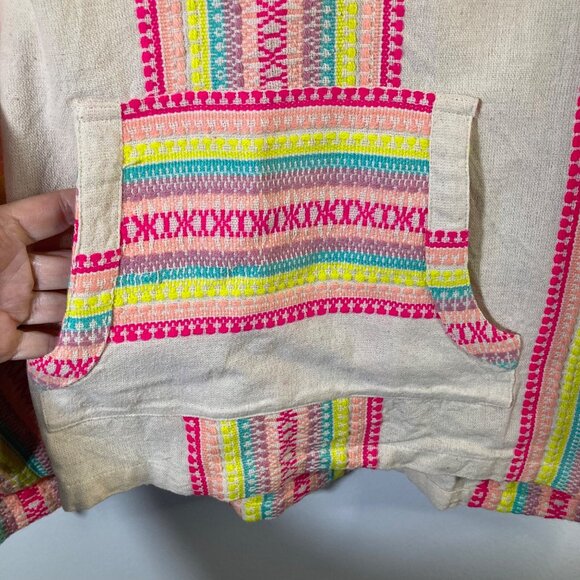 Womens Beach By Exist Hooded Pullover Beach Cover Heavier‎ Cotton XL NWT - Picture 6 of 9